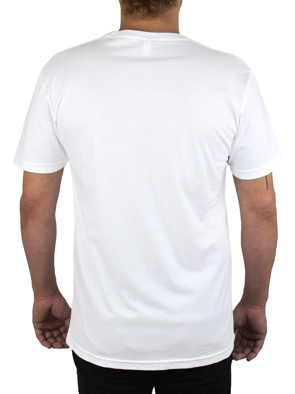 Fu Manchu T-Shirt Back View