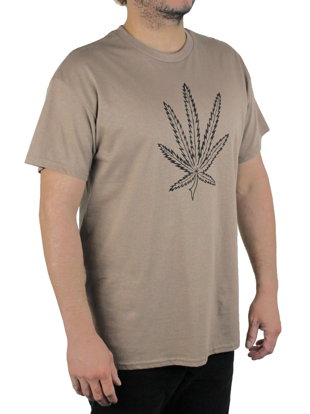 Pot Leaf Shirt 3/4 View