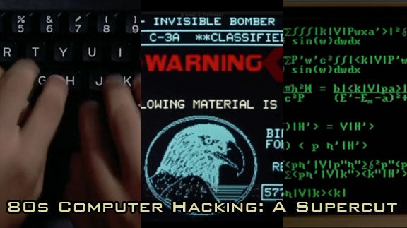 80s Computer Hacking: A Supercut – Found Item Clothing