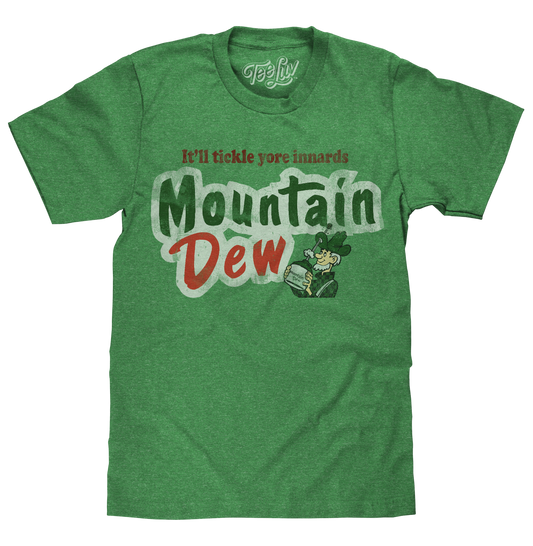 Mt. Dew It'll Tickle Your Innards T-Shirt - Green