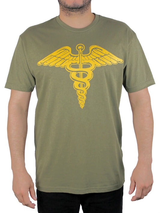 Caduceus T-Shirt Front View