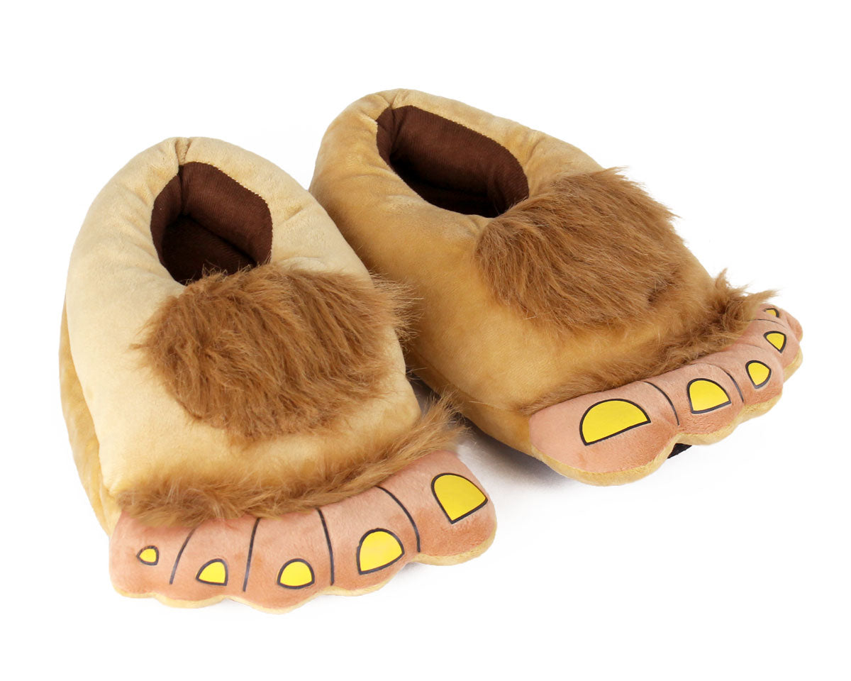 Furry Adventure Feet Slippers