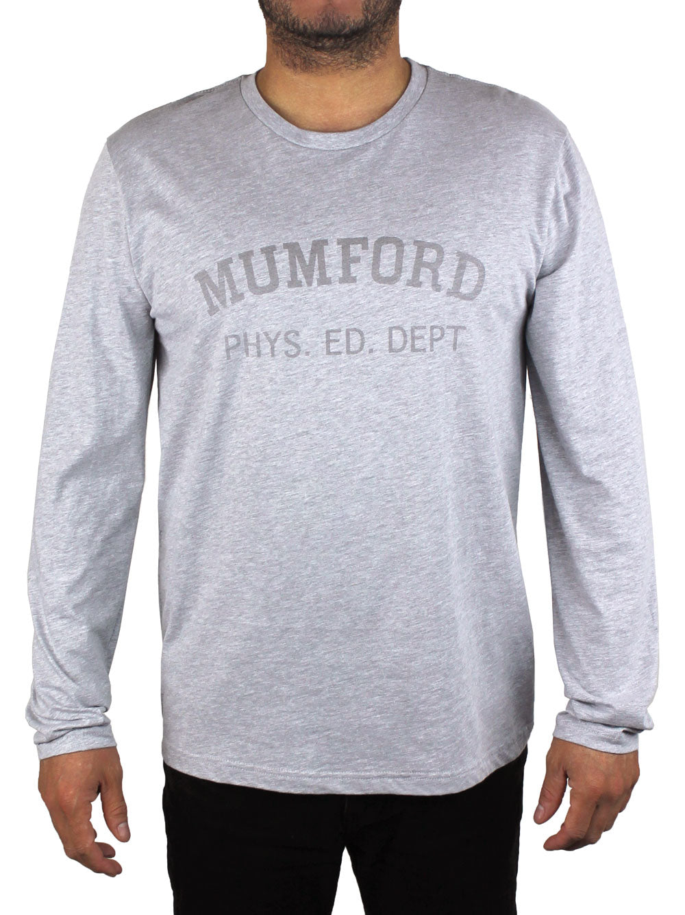 Mumford Phys. Ed. Dept. Shirt Front View
