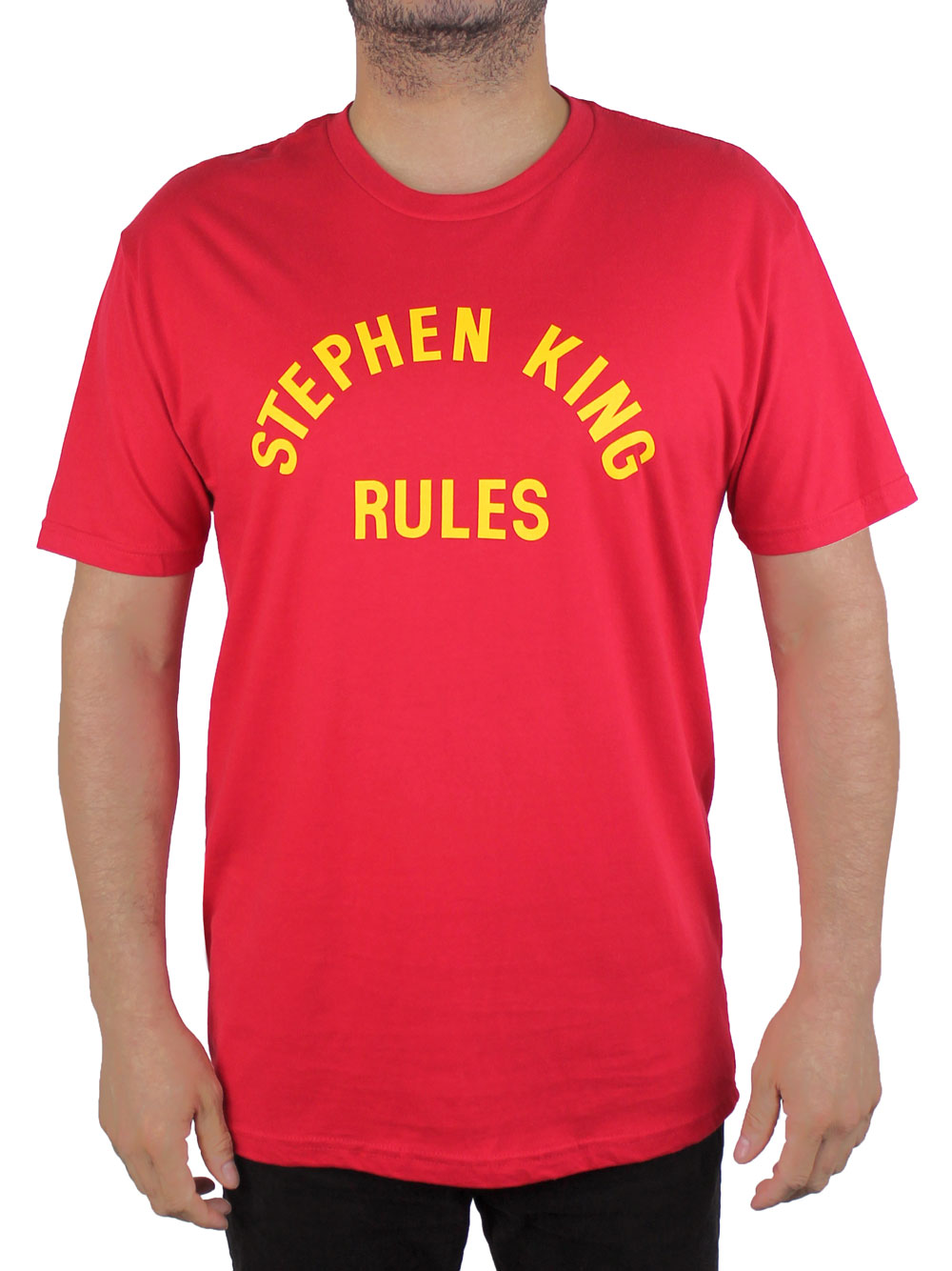 Stephen King Rules Shirt Front View