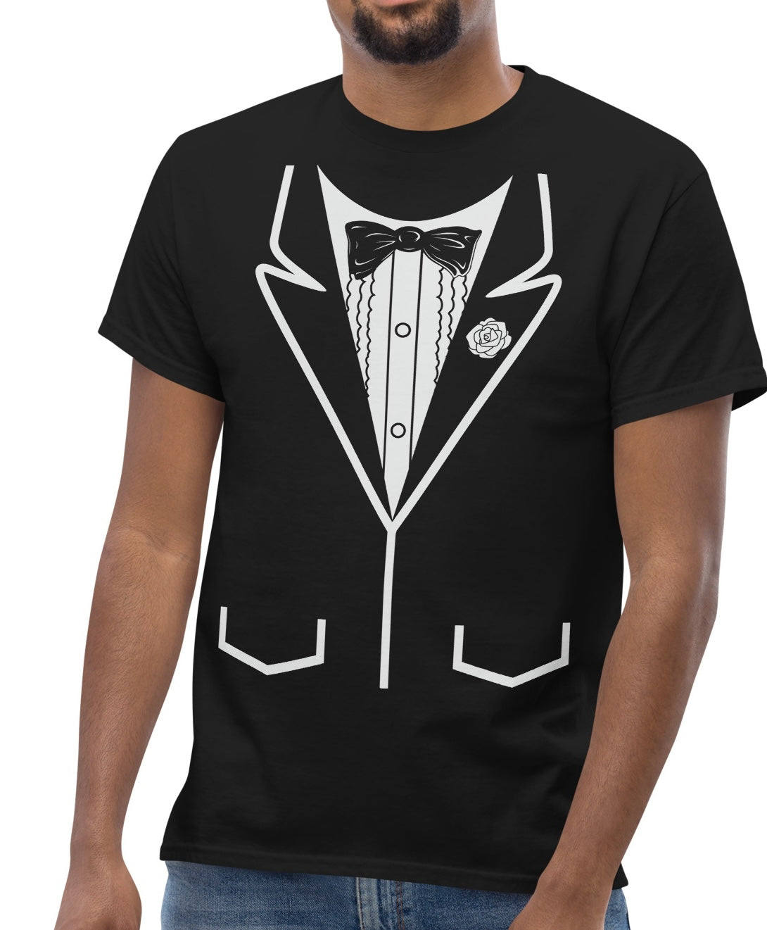 Tuxedo Tee