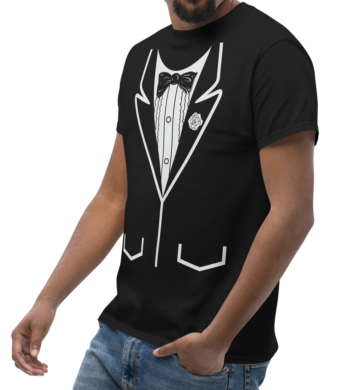 Tuxedo Tee