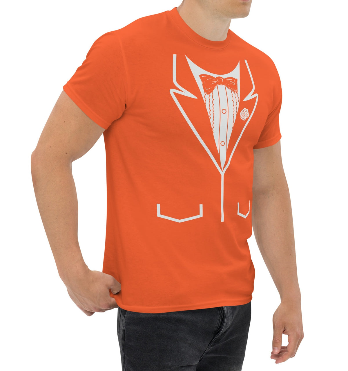 Orange Tuxedo Tee - Dumb and Dumber - Lloyd Christmas