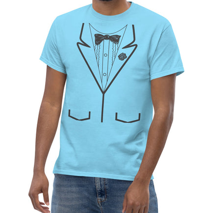 Light Blue Tuxedo Tee - Dumb and Dumber - Harry Dunne