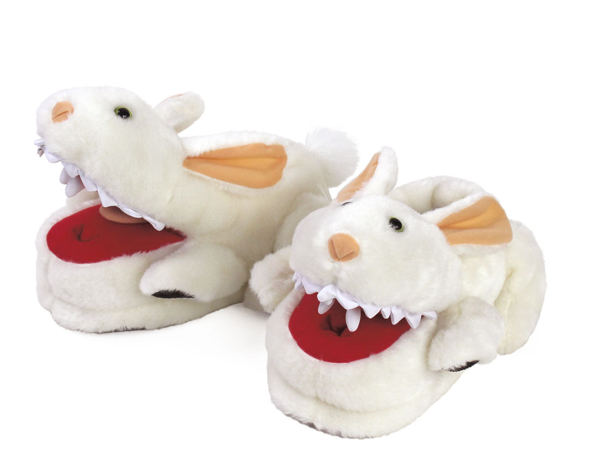 Monty Python Killer Rabbit Slippers 3/4 View